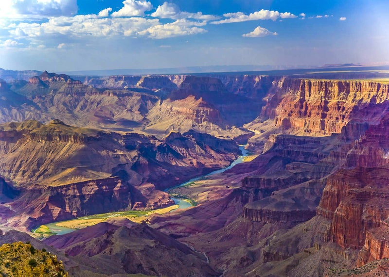 EOA 7(W) x5(H) FT Grand Cayon Aerial View Picture Photography Backdrop Arizona River Stream Rock Plateau Background Party Banner Photo Shoot Studio Props - Image 4